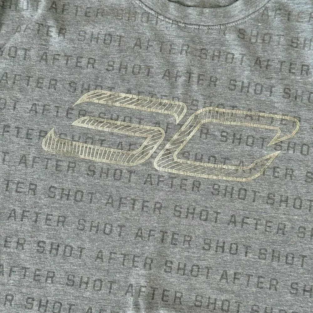 Under Armour Boys Steph Curry After Shot Grey Black Tshirt Loose Fit UA Youth XL